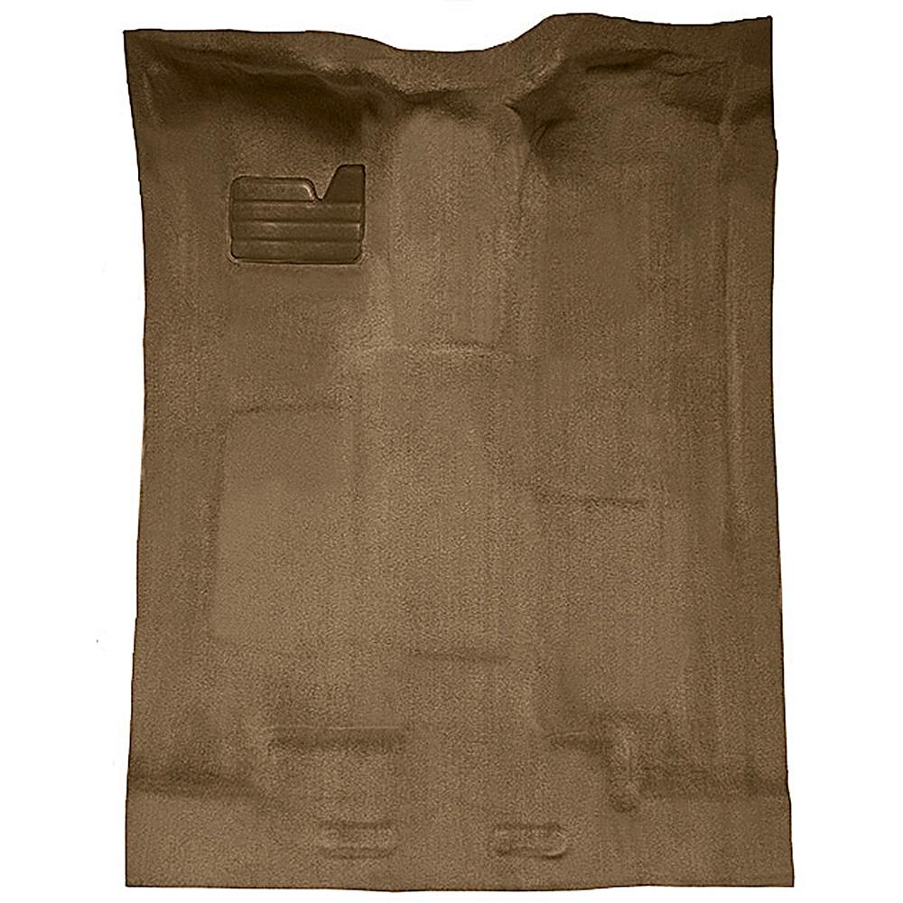 1988-02 Chevrolet/GMC Truck Extended Cab w/o Rear AC Carpet Set Complete Molded Standard Backing Cutpile Saddle