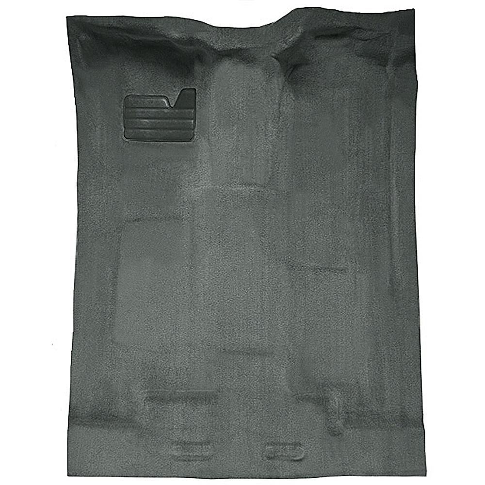 1988-02 Chevrolet/GMC Truck Extended Cab w/o Rear AC Carpet Set Complete Molded Standard Backing Cutpile Dove Gray