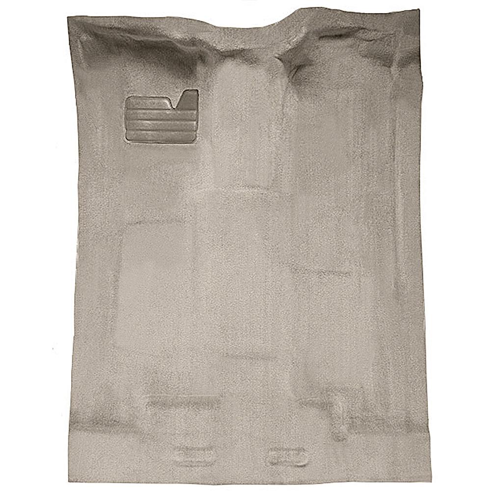 1988-02 Chevrolet/GMC Truck Extended Cab w/o Rear AC Carpet Set Complete Molded Standard Backing Cutpile Silver
