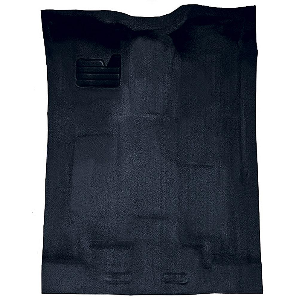 1988-02 Chevrolet/GMC Truck Extended Cab w/o Rear AC Carpet Set Complete Molded Standard Backing Cutpile Navy Blue