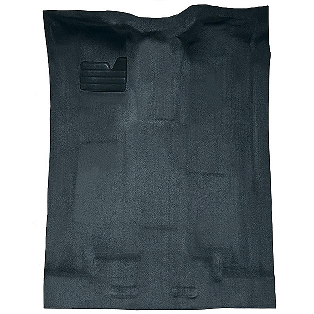 1988-02 Chevrolet/GMC Truck Extended Cab w/o Rear AC Carpet Set Complete Molded Standard Backing Cutpile Blue