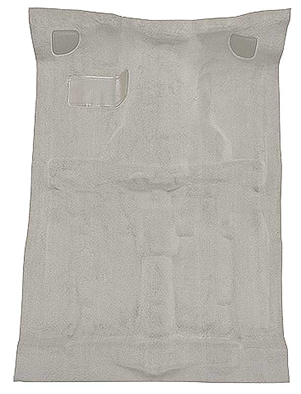 1991-94 S10 Blazer/S15 Jimmy 4-Door Carpet Set Passenger Area Molded Standard Backing Cutpile Silver