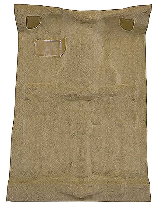 1991-94 S10 Blazer/S15 Jimmy 4-Door Carpet Set Passenger Area Molded Standard Backing Cutpile Cognac