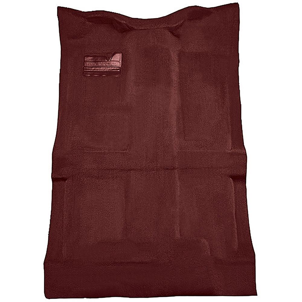 1992-02 Chevrolet/GMC Crew Cab Truck Carpet Set Complete Molded Standard Backing Cutpile Maroon