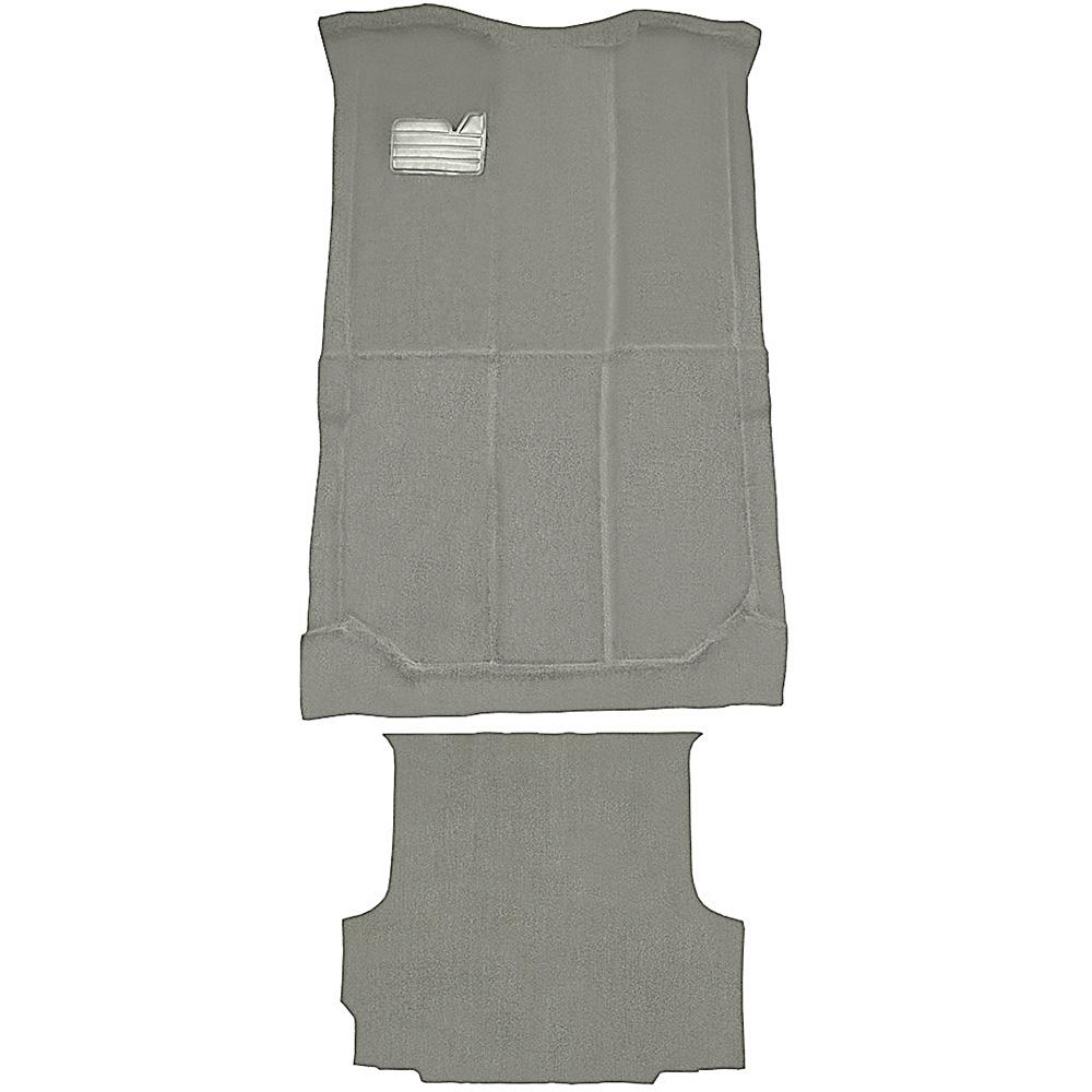 1992-99 Chevrolet/GMC Suburban Carpet Set Passenger and Cargo Area Die-Cut Cut Pile w/o Heat Vents Standard Backing Med Sand Gray / Neutral