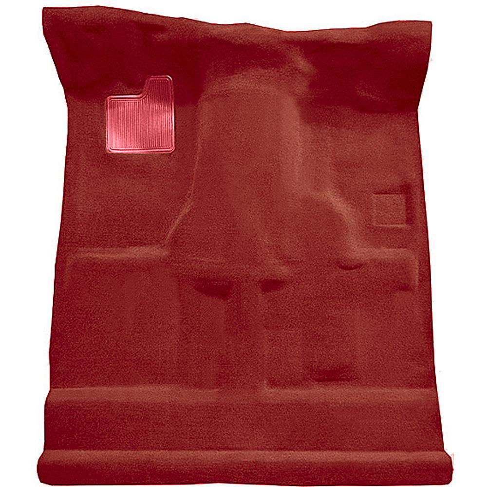 1994-04 S10/Sonoma Truck Regular Cab Carpet Set Complete Molded Standard Backing Cutpile Oxblood