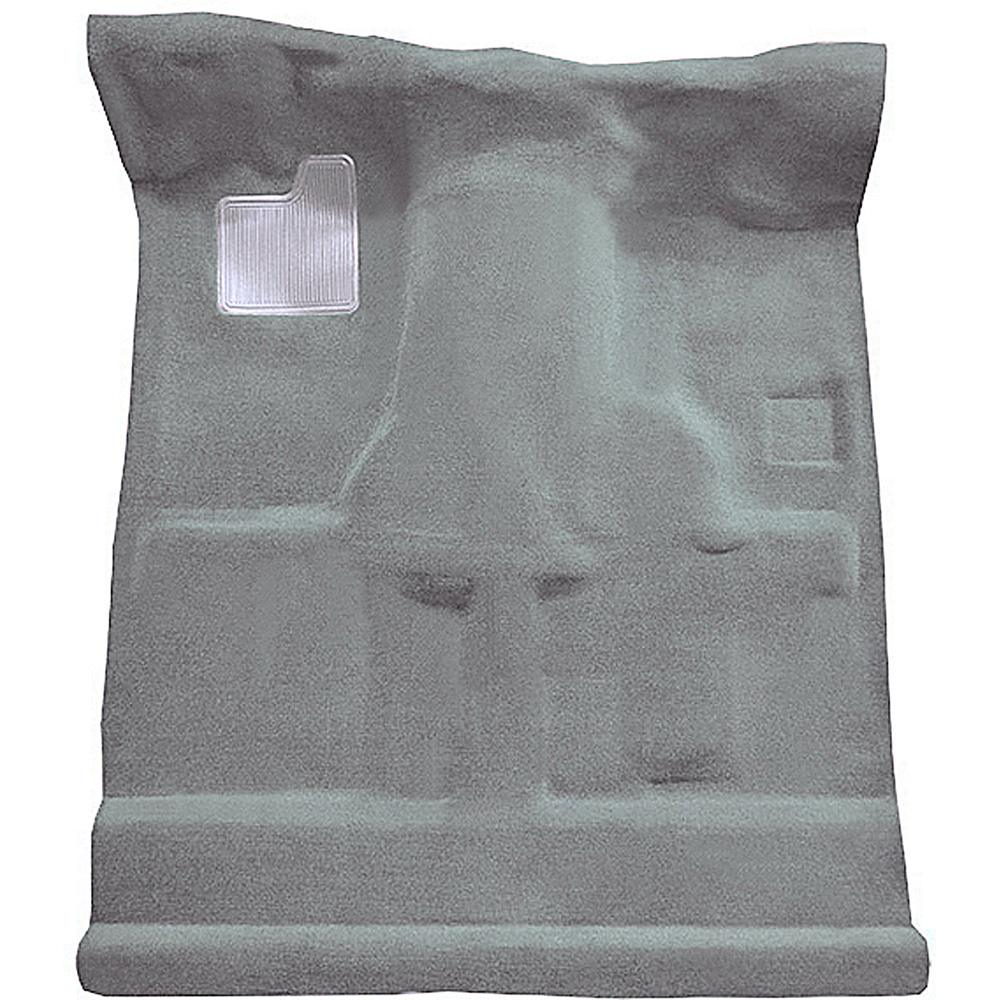 1994-04 S10/Sonoma Truck Regular Cab Carpet Set Complete Molded Standard Backing Cutpile Medium Gray