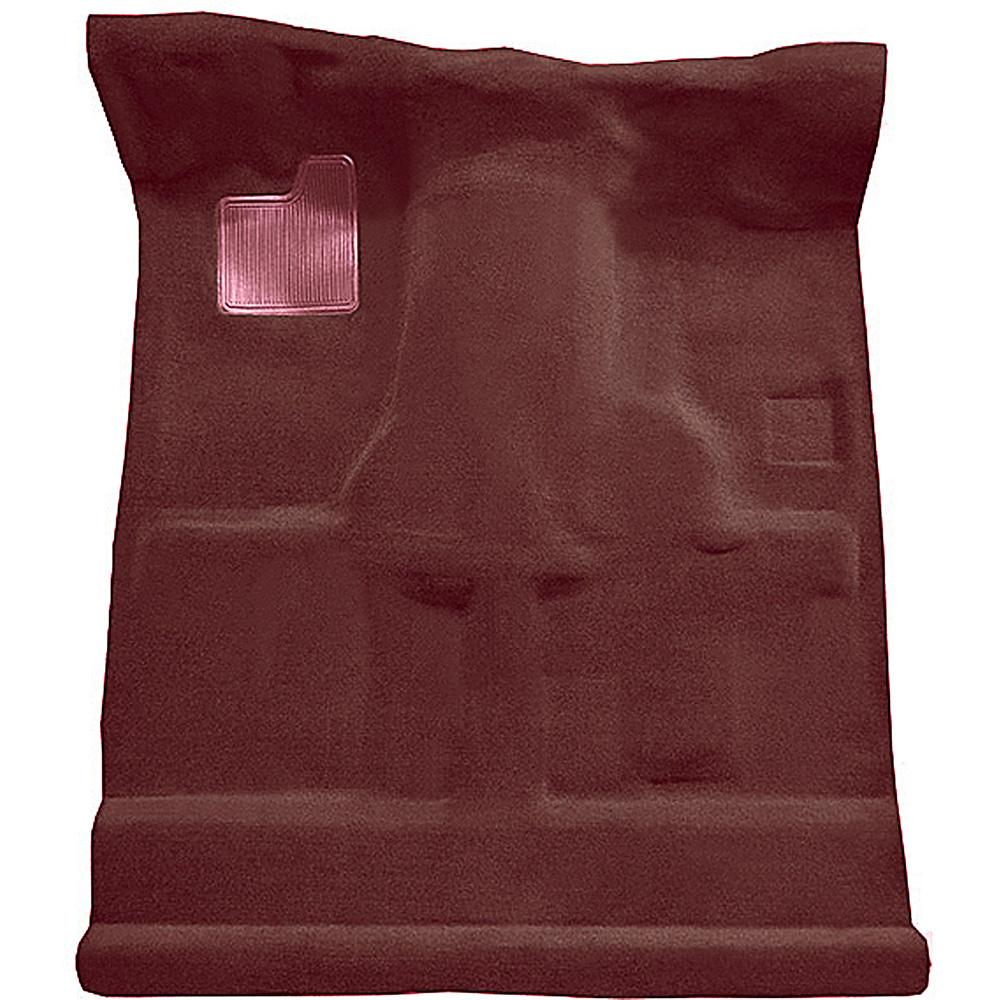 1994-04 S10/Sonoma Truck Regular Cab Carpet Set Complete Molded Standard Backing Cutpile Claret / Oxblood