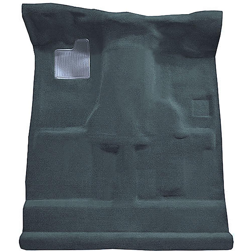 1994-04 S10/Sonoma Truck Regular Cab Carpet Set Complete Molded Standard Backing Cutpile Blue