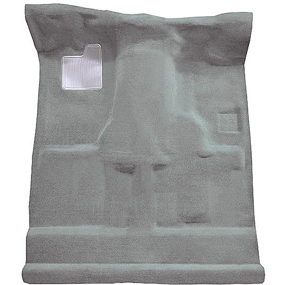 1994-04 S10/Sonoma Truck Regular Cab Carpet Set Complete Molded Standard Backing Cutpile Medium Gray / Pewter