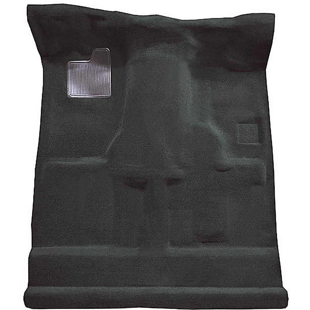 1994-04 S10/Sonoma Truck Regular Cab Carpet Set Complete Molded Standard Backing Cutpile Ebony