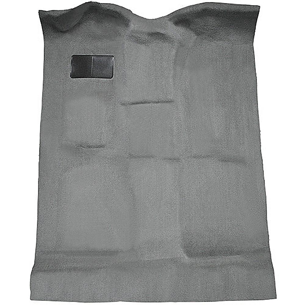 1999-07 Silverado/Sierra Truck Extra Cab 3/4-Door Carpet Set Complete Molded Standard Backing Cutpile Medium Gray / Pewter