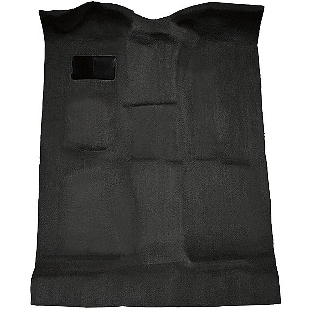 1999-07 Silverado/Sierra Truck Extra Cab 3/4-Door Carpet Set Complete Molded Standard Backing Cutpile Ebony