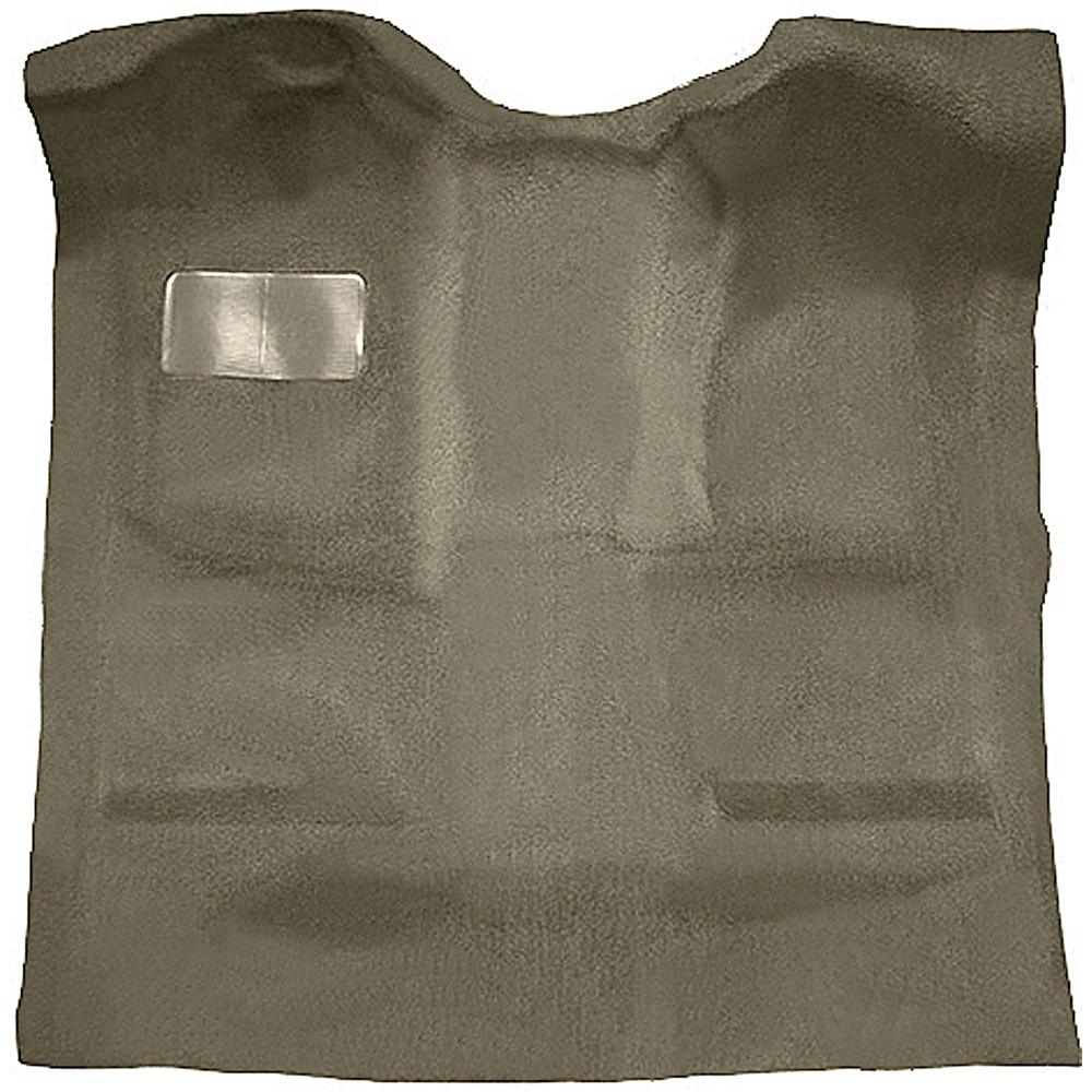 1999-07 Silverado/Sierra Truck Regular Cab Carpet Set Complete Molded Standard Backing Cutpile Medium Beige