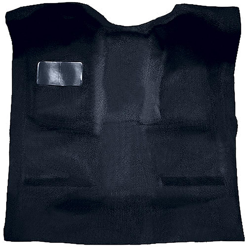 1999-07 Silverado/Sierra Truck Regular Cab Carpet Set Complete Molded Standard Backing Cutpile Navy Blue