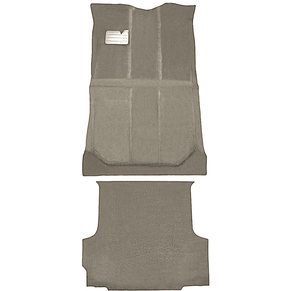 1992-99 Chevrolet/GMC Suburban Carpet Set Passenger and Cargo Area Die-Cut Cut Pile w/ Heat Vents Standard Backing Medium Beige