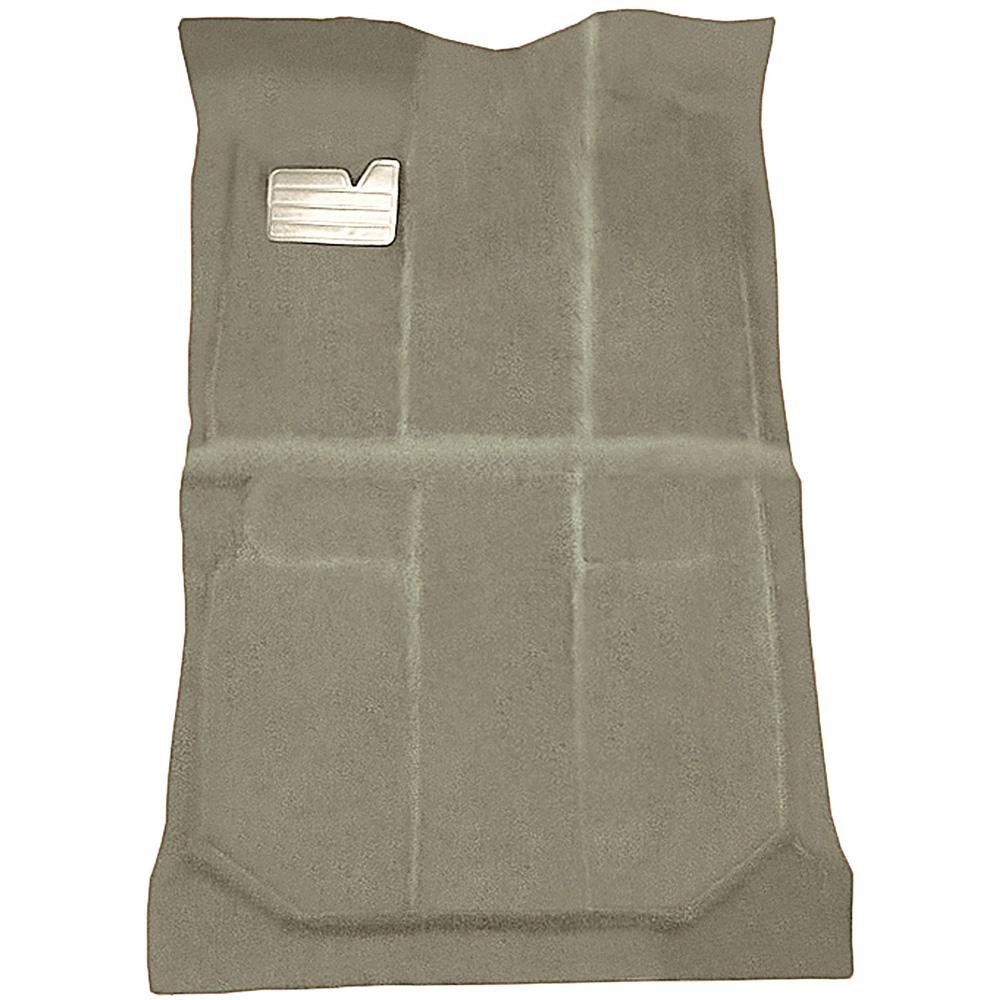 1992-99 Chevrolet/GMC Suburban Carpet Set Passenger Area Die-Cut Cut Pile w/ Heat Vents Standard Backing Medium Beige