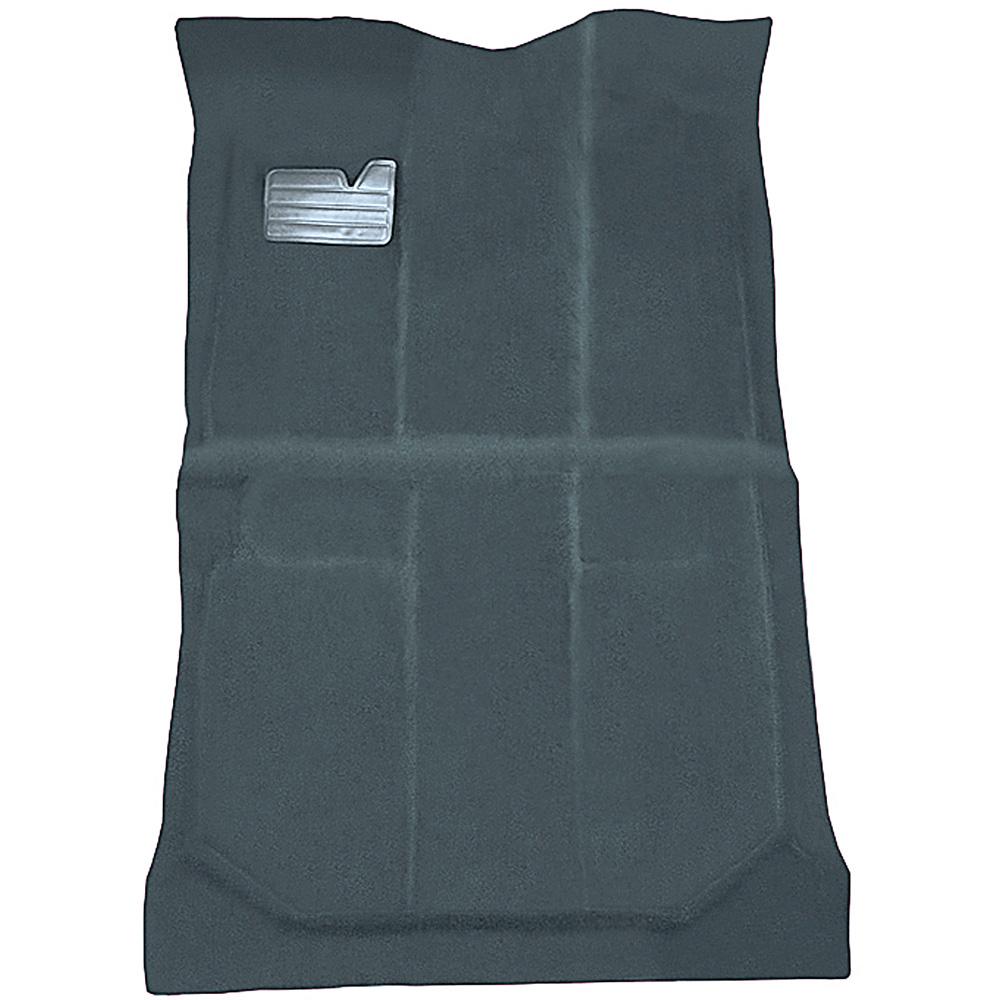 1992-99 Chevrolet/GMC Suburban Carpet Set Passenger Area Die-Cut Cut Pile w/ Heat Vents Standard Backing Blue