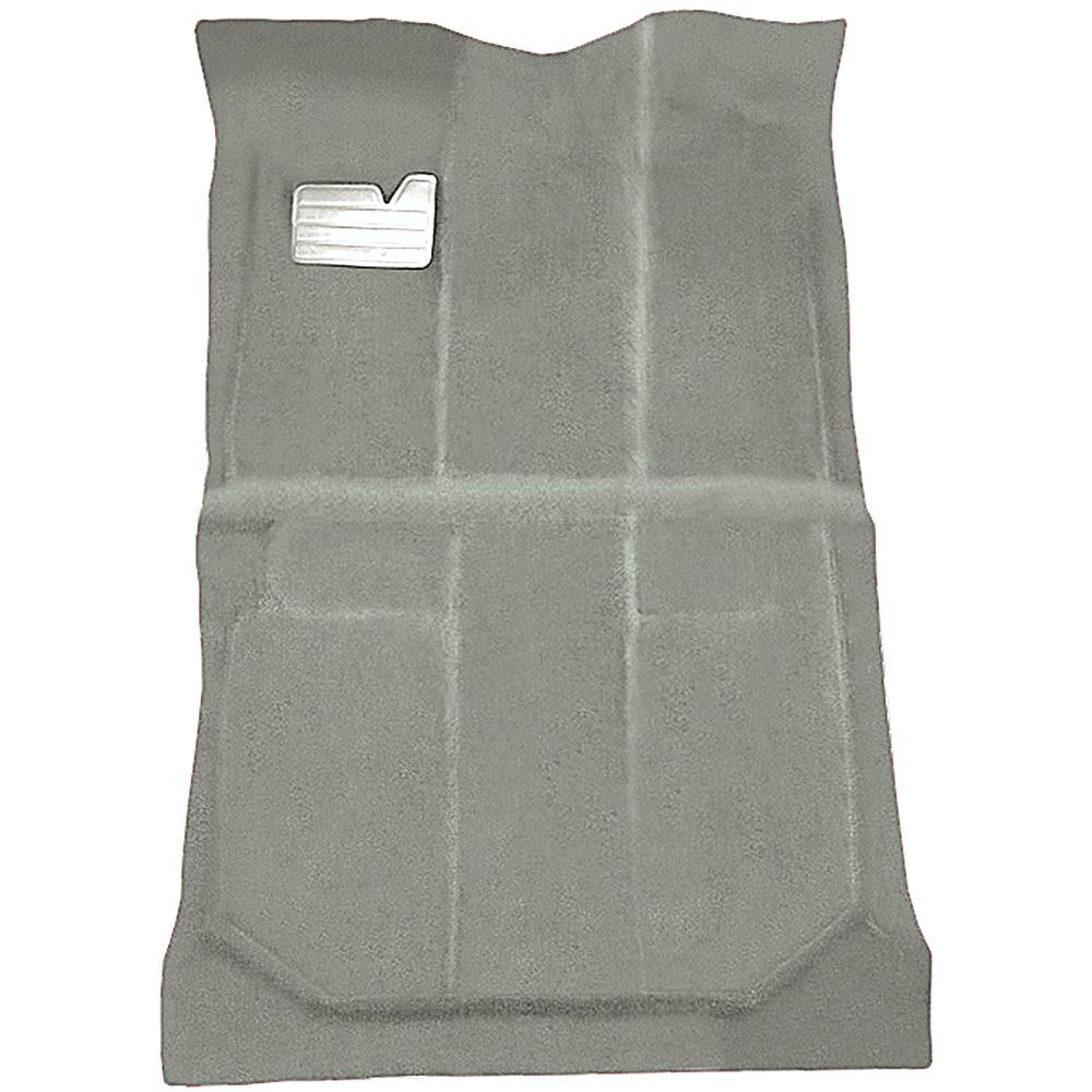 1992-99 Chevrolet/GMC Suburban Carpet Set Passenger Area Die-Cut Cut Pile w/ Heat Vents Standard Backing Med Sand Gray / Neutral