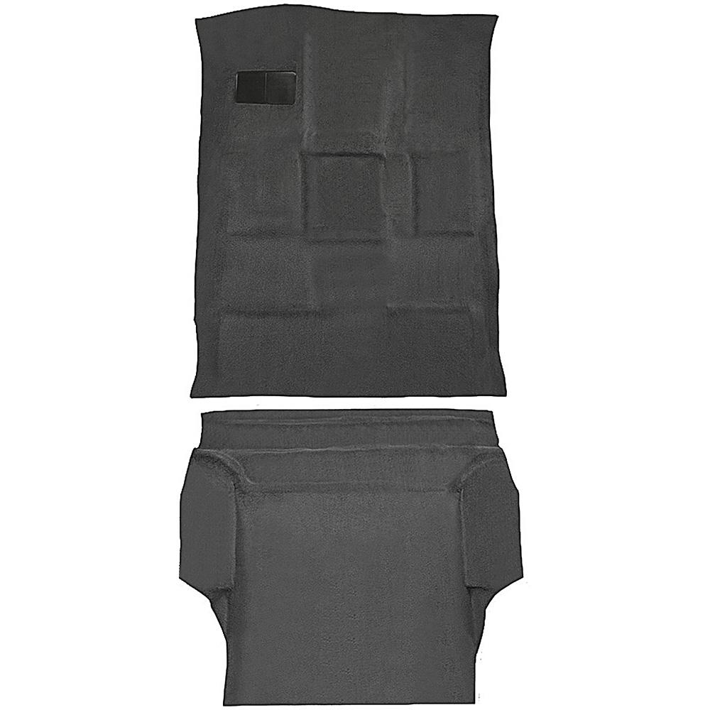 2000-06 Tahoe/Yukon Full-Size/4-Door Carpet Set Passenger and Cargo Area Molded Standard Backing Cutpile Graphite