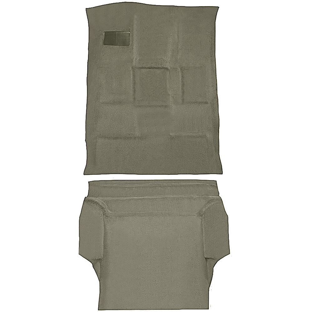 2000-06 Tahoe/Yukon Full-Size/4-Door Carpet Set Passenger and Cargo Area Molded Standard Backing Cutpile Sandalwood
