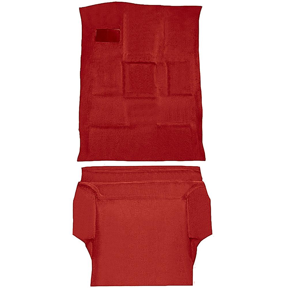 2000-06 Tahoe/Yukon Full-Size/4-Door Carpet Set Passenger and Cargo Area Molded Standard Backing Cutpile Medium Dark Oak