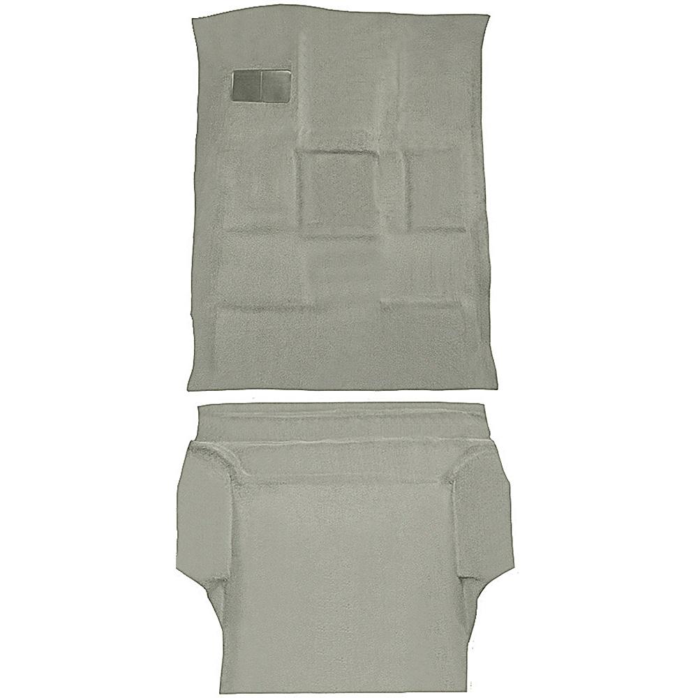 2000-06 Tahoe/Yukon Full-Size/4-Door Carpet Set Passenger and Cargo Area Molded Standard Backing Cutpile Antelope / Light Neutral