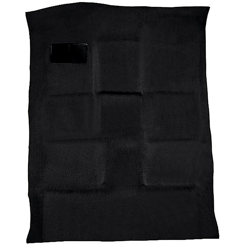 2000-06 Tahoe/Yukon Full-Size/4-Door Carpet Set Passenger Area Molded Standard Backing Cutpile Black