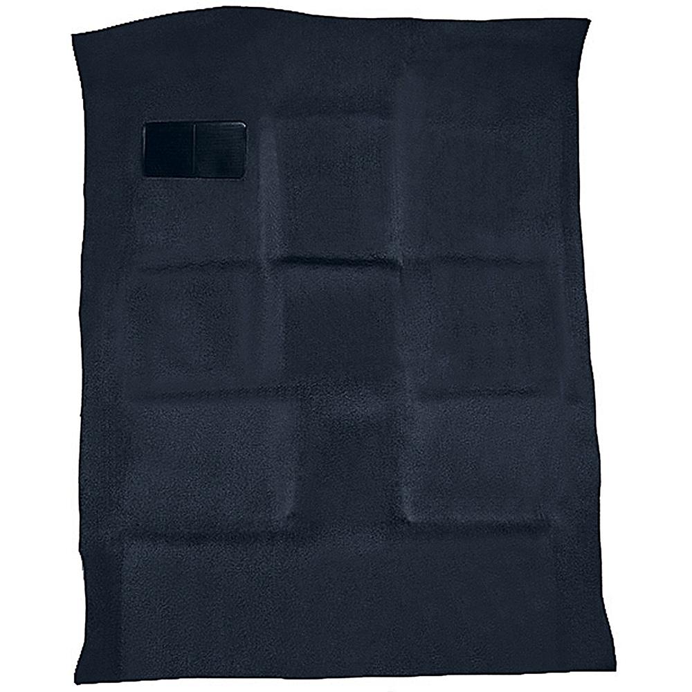 2000-06 Tahoe/Yukon Full-Size/4-Door Carpet Set Passenger Area Molded Standard Backing Cutpile Navy Blue