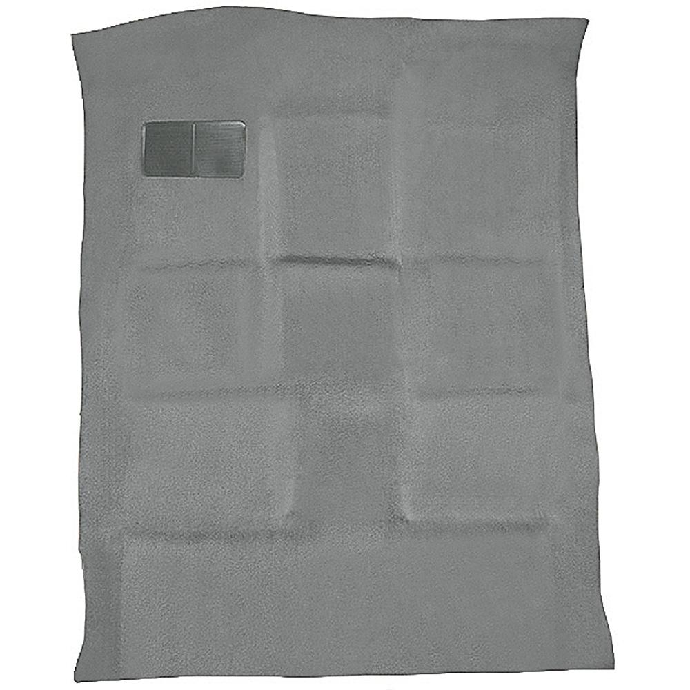 2000-06 Tahoe/Yukon Full-Size/4-Door Carpet Set Passenger Area Molded Standard Backing Cutpile Medium Gray / Pewter