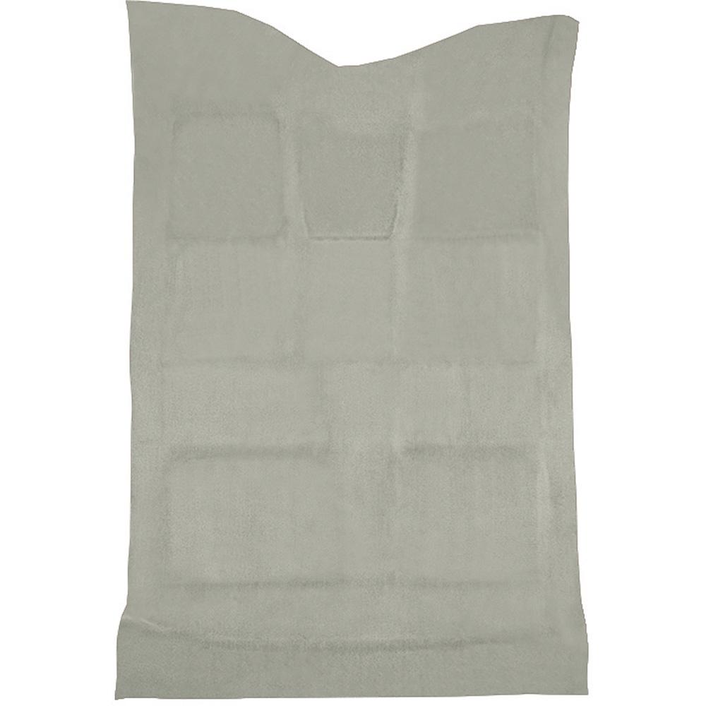 2007-14 Silverado/Sierra/Avalanche Crew Cab Truck Carpet Set Complete w/o Heel Pad Molded Standard Backing Cutpile Almond