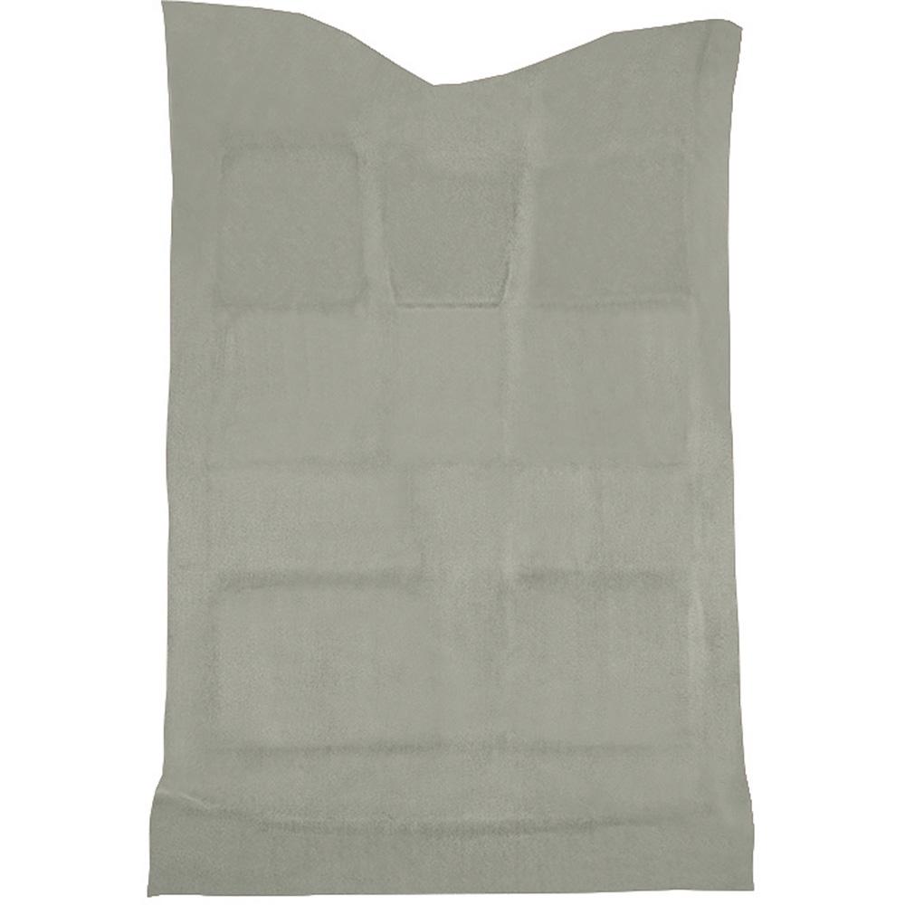 2007-14 Silverado/Sierra/Avalanche Crew Cab Truck Carpet Set Complete w/o Heel Pad Molded Standard Backing Cutpile Antelope / Light Neutral