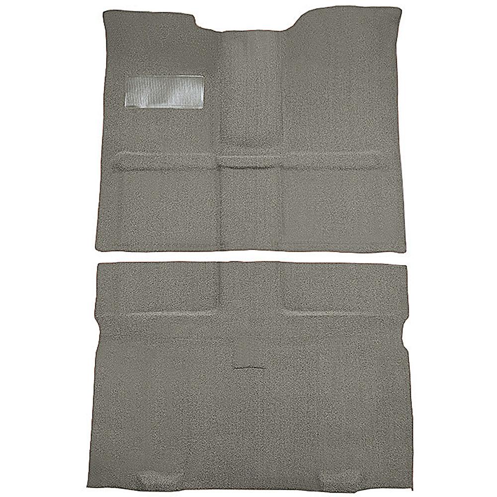 1967-72 Chevrolet, GMC Suburban 3-Door Molded Passenger Area Carpet Set Loop Standard Backing Floor Shift TH400 4WD Fawn Sandalwood