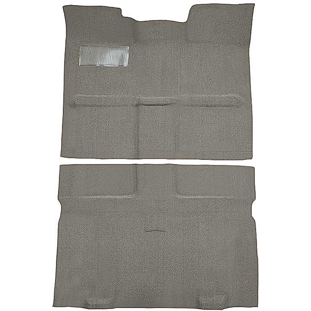 1967-72 Chevrolet, GMC Suburban 3-Door Molded Passenger Area Carpet Kit Loop Standard Backing Column Shift Automatic or 3-Speed Manual 2WD Fawn Sandalwood