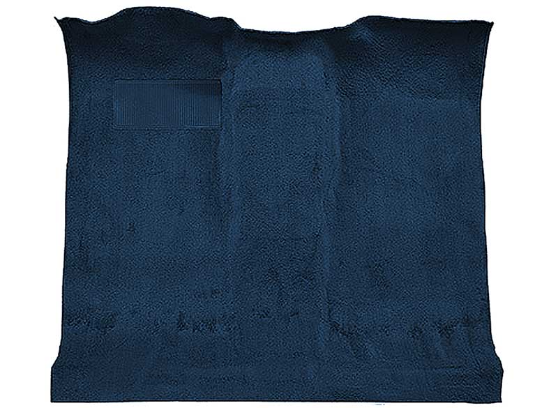 1974-77 K5 Blazer, Jimmy 2-Door Molded Passenger Area Carpet Kit Cut Pile Standard Backing Column & Floor Shift Automatic or Manual 2WD/4WD Dark Blue