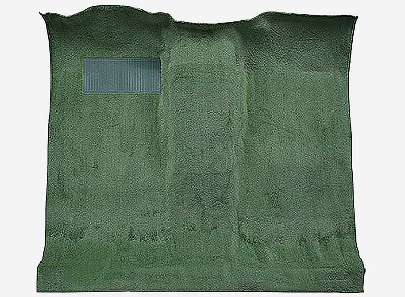 1974-77 K5 Blazer, Jimmy 2-Door Molded Passenger Area Carpet Kit Cut Pile Standard Backing Column & Floor Shift Automatic or Manual 2WD/4WD Willow Green