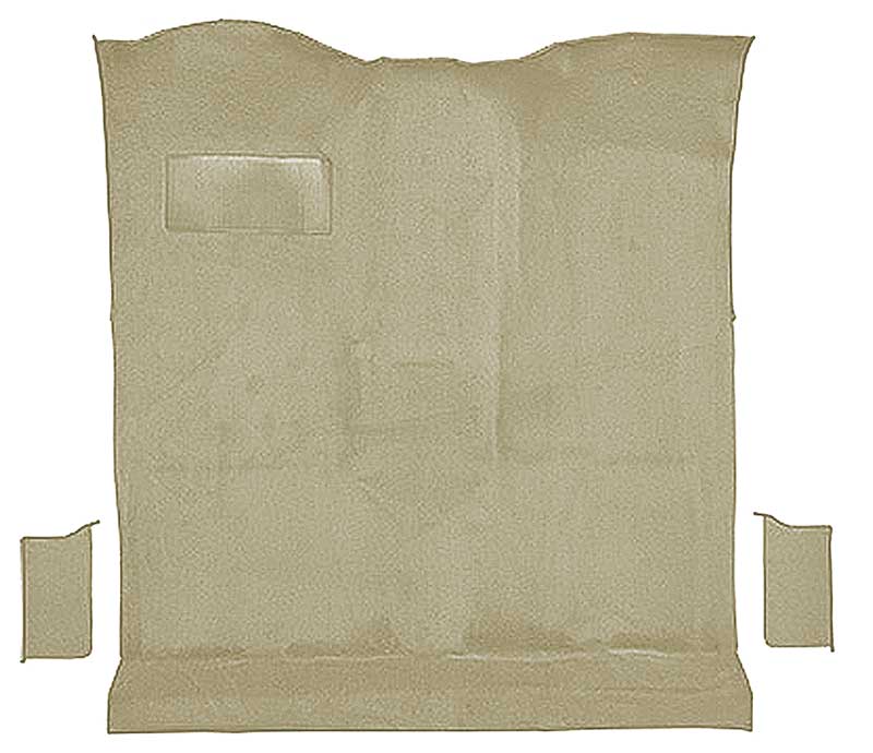 1978-80 K5 Blazer, Jimmy 2-Door Molded Passenger Area Carpet Kit Cut Pile Standard Backing Column & Floor Shift Automatic or Manual 2WD/4WD Caramel