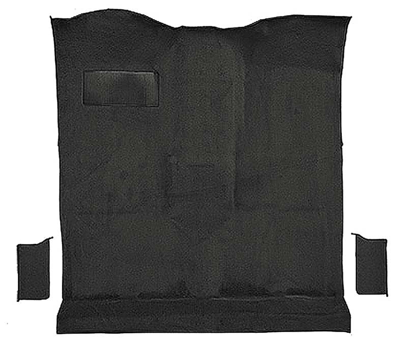1978-80 K5 Blazer, Jimmy 2-Door Molded Passenger Area Carpet Kit Cut Pile Standard Backing Column & Floor Shift Automatic or Manual 2WD/4WD Charcoal