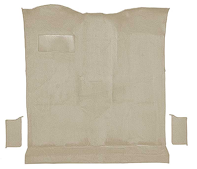 1978-80 K5 Blazer, Jimmy 2-Door Molded Passenger Area Carpet Kit Cut Pile Standard Backing Column & Floor Shift Automatic or Manual 2WD/4WD Silver