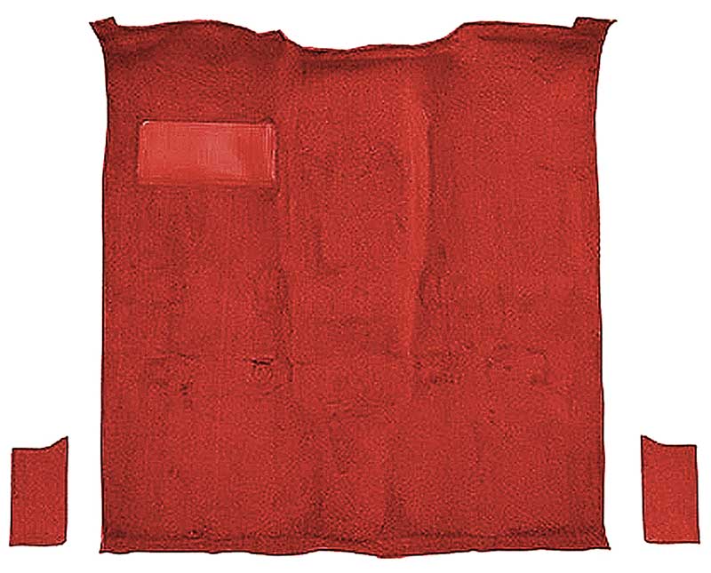 1981-91 K5 Blazer, Jimmy 2-Door Molded Passenger Area Carpet Kit Cut Pile Standard Backing Column & Floor Shift Automatic or Manual 2WD/4WD Maple / Canyon