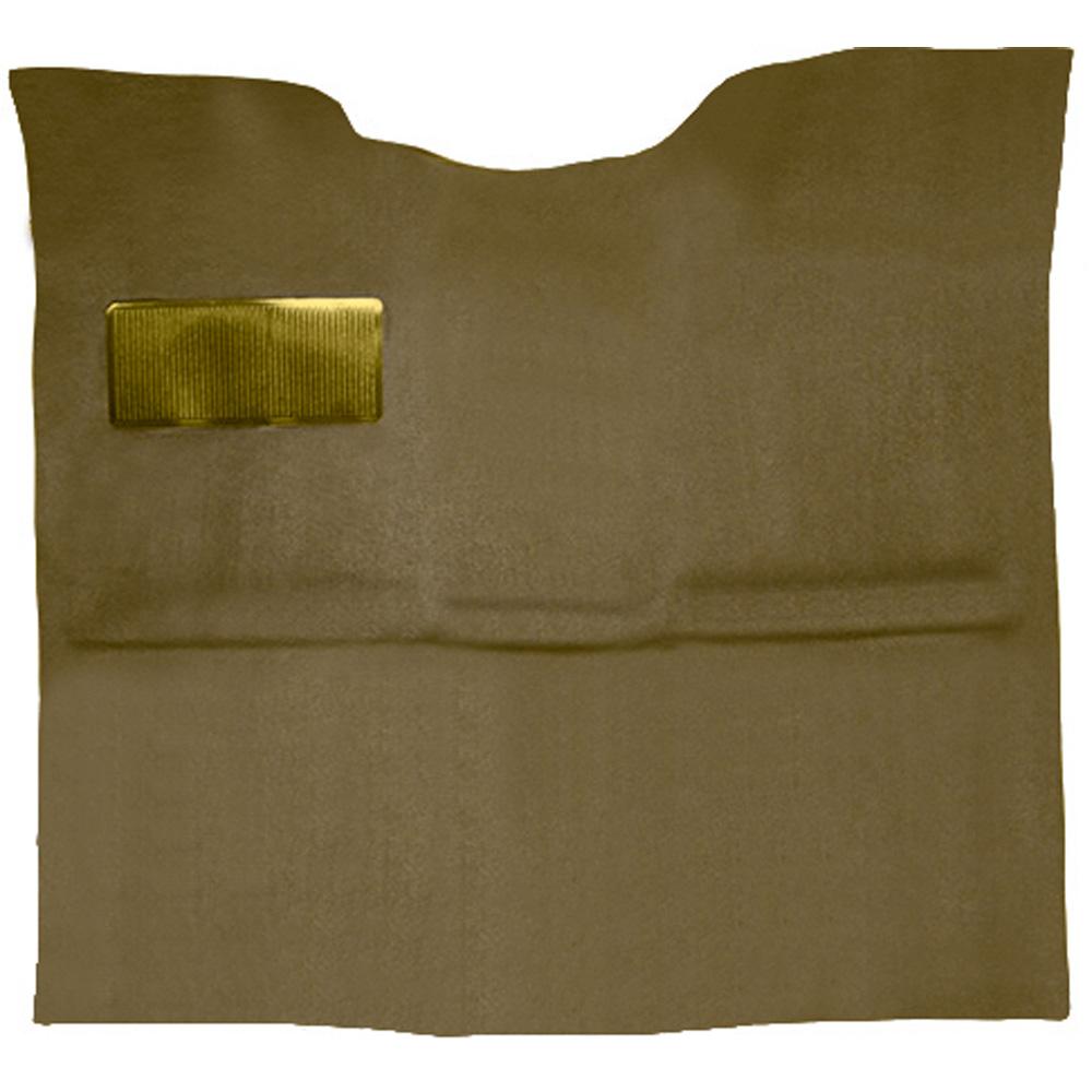 1967-72 Chevrolet, GMC Pickup Regular Cab Molded Carpet Kit Loop Standard Backing Column Shift Automatic or 3-Speed Manual Low Hump 2WD Gold