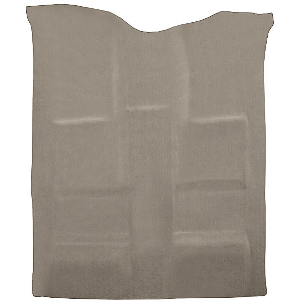 2007-14 Tahoe/Yukon 4-Door Carpet Set Passenger Area w/o Heel Pad Molded Cut Pile Standard Backing Gray