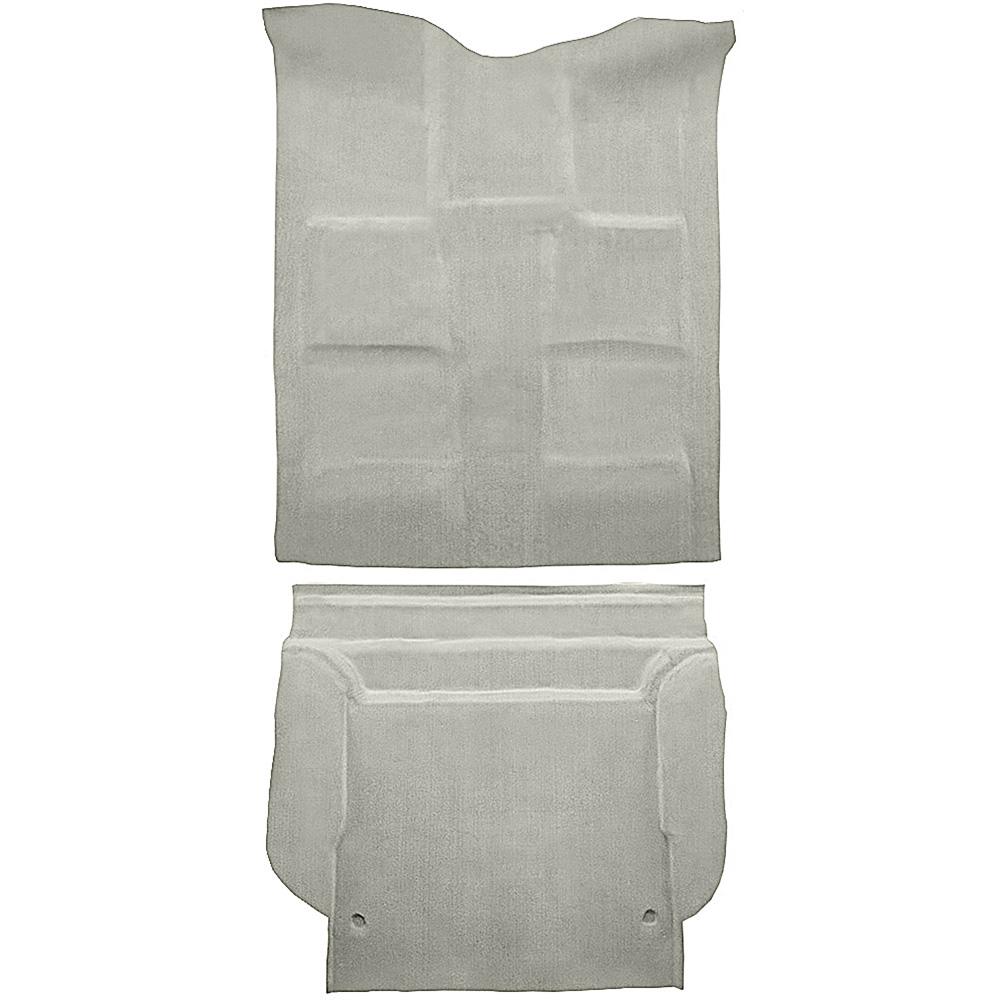 2007-14 Tahoe/Yukon 4-Door Carpet Set Passenger and Cargo Area w/o Heel Pad Molded Cut Pile Standard Backing Almond