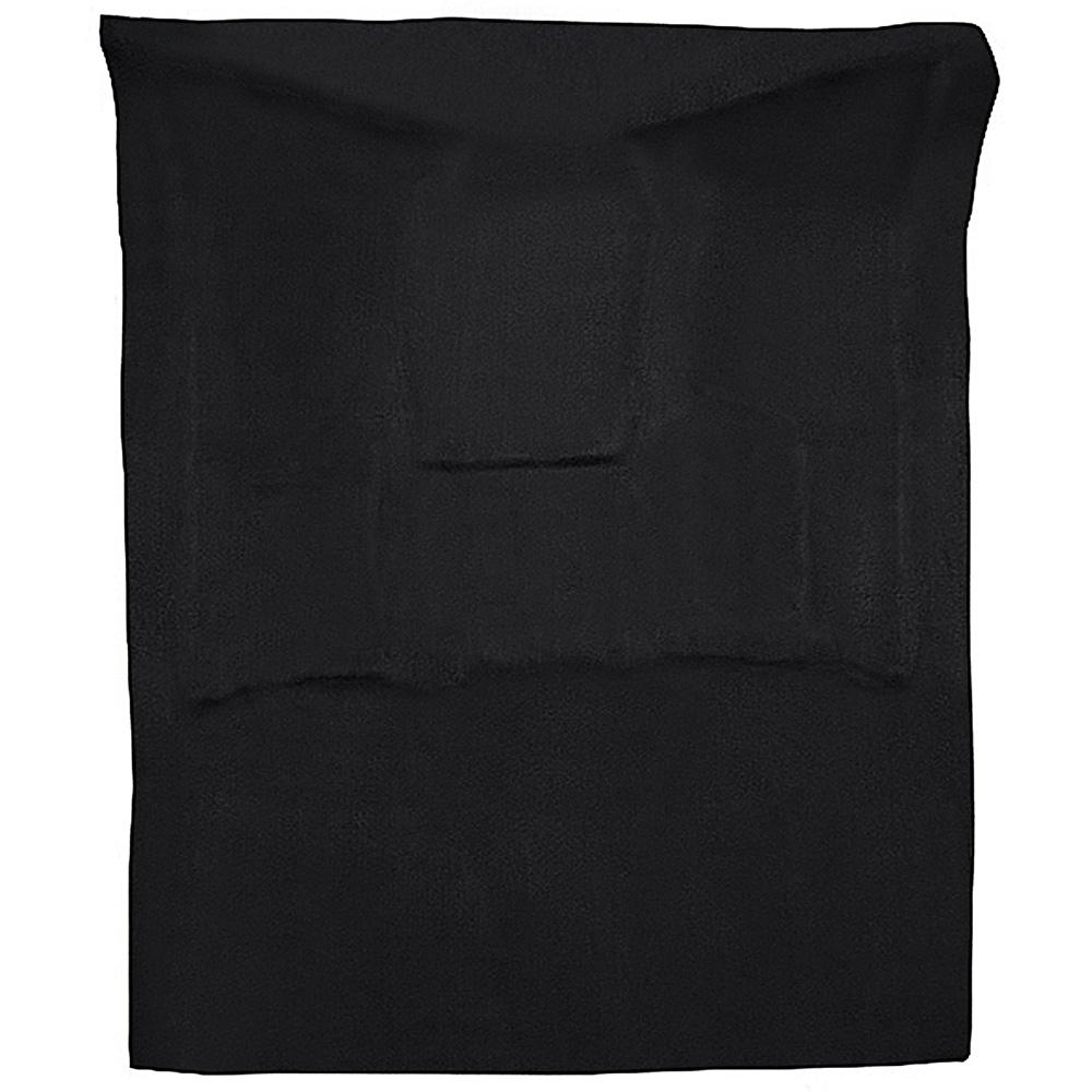 2007-14 Suburban/Yukon XL Carpet Set Passenger Area w/o Heel Pad Molded Cut Pile Standard Backing Black