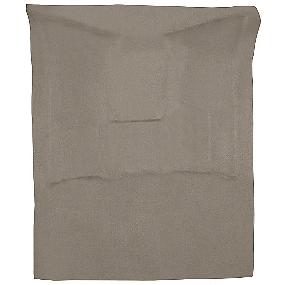 2007-14 Suburban/Yukon XL Carpet Set Passenger Area w/o Heel Pad Molded Cut Pile Standard Backing Gray
