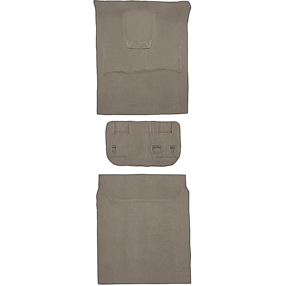 2007-09 Suburban/Yukon XL 4-Door w/ 2nd Row 60/40 Seat Carpet Set Mount Cover Complete w/o Heel Pad Molded Standard Backing Cutpile Gray
