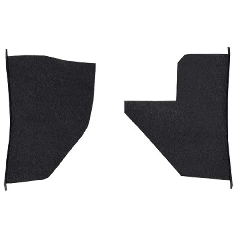 1955-59 Chevrolet/GMC Truck Carpet Kick Panel Inserts w/o Cardboard Backing Loop Midnight Blue