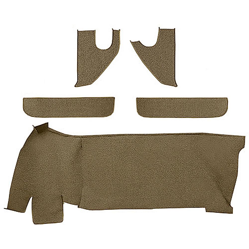 1967-72 Chevrolet/GMC Truck Carpet Accessory Set w/ Gas Tank, Door & Kick Panels Loop Gold