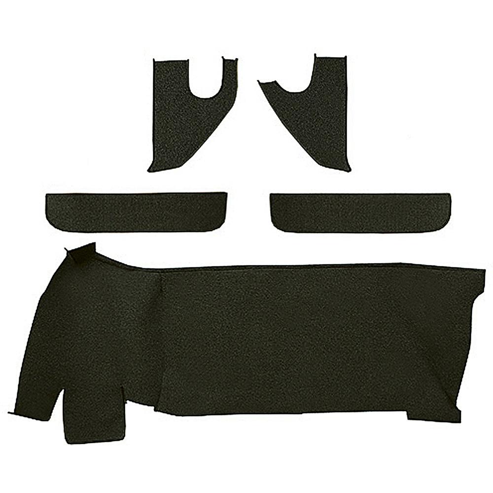 1967-72 Chevrolet/GMC Truck Carpet Accessory Set w/ Gas Tank, Door & Kick Panels Loop Dark Olive Green