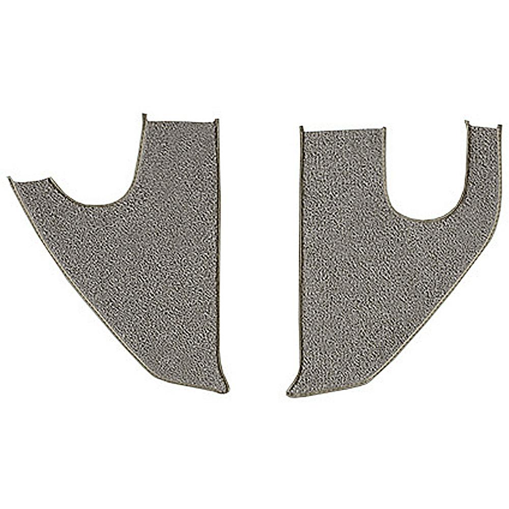 1967-72 Chevrolet/GMC Truck Carpet Kick Panel Inserts w/ Cardboard Backing Loop Fawn Sandalwood